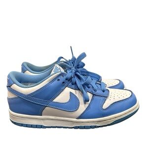 Nike Sky Blue and White Low-Top Sneakers